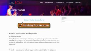 Ministry Tracker – Louisiana Tech BCM