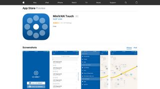 MiniVAN Touch on the App Store - iTunes - Apple