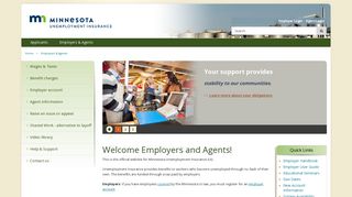 Welcome Employer & Agents / | Employers - Unemployment Insurance ...
