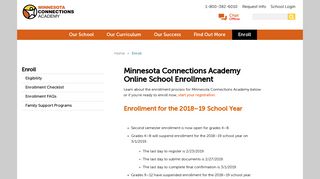 Online School Enrollment | Minnesota Connections Academy