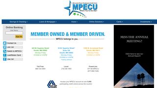MPECU | Welcome