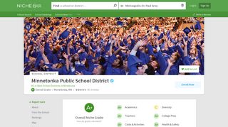 Minnetonka Public School District - Minnesota - Niche