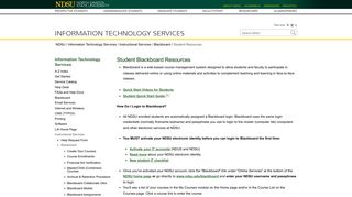Student Resources | Information Technology Services | NDSU
