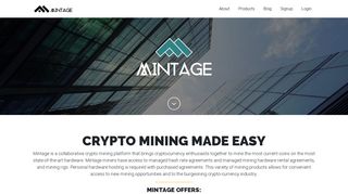 Mintage Mining