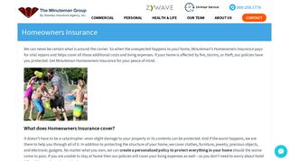 Homeowners Insurance - Minuteman Insurance | New Hampshire