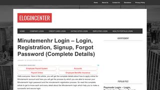 Minutemenhr Login – Login, Registration, Signup, Forgot Password ...