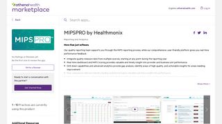 MIPSPRO by Healthmonix | Marketplace | athenahealth
