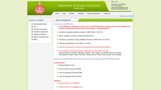 MIS TRAINING MATERIAL - Directorate of School Education, Haryana