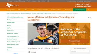 Master of Science in Information Technology and Management ...