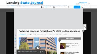 Problems continue for Michigan's child welfare database
