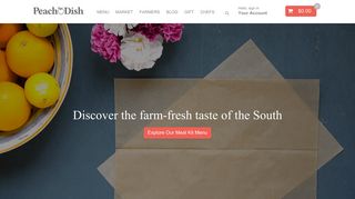 PeachDish: Meal Kits & Groceries from Small Farmers & Southern Chefs