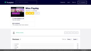 Miss Payday Reviews | Read Customer Service Reviews of miss ...