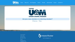 Mission Tracker - Volunteer Application