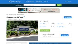 Mission University Pines - 99 Reviews | Durham, NC Apartments for ...