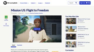 Mission US: Flight to Freedom | PBS LearningMedia