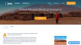 Global Mission Medical Insurance - IMG
