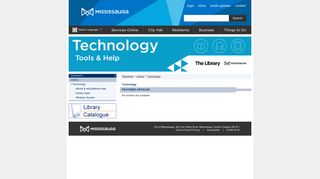 Renew Your Library Items Online - City of Mississauga