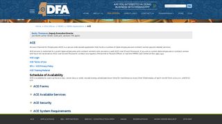 DFA :: ACE - Mississippi Department of Finance and Administration