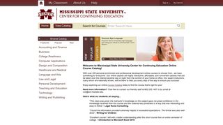 Mississippi State University - Ed2Go
