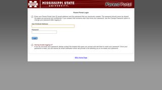 Parent Portal Login - Mississippi State University - Parent Portal