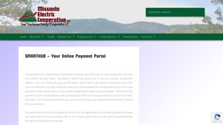 SMARTHUB - Your Online Payment Portal - Missoula Electric ...