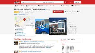 Missoula Federal Credit Union - Banks & Credit Unions - 3600 Brooks ...