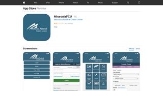 Missoula Federal Credit Union - iTunes - Apple