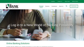 Online Banking - Bank of Missouri