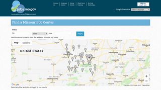 Find a Missouri Job Center | JobsMoGov