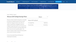 Missouri (MO) 529 College Savings Plans - Saving for College