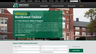 Welcome | Northwest Online | Northwest Missouri State University