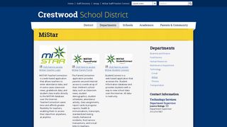 MiStar - Technology - Departments - Welcome to Crestwood School ...