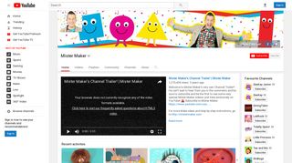 Mister Maker - YouTube