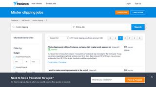 Mister clipping Jobs, Employment | Freelancer