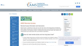 AMS Remote Access