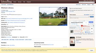 Mitcham Library in Hawthorn, South Australia | LibraryThing Local