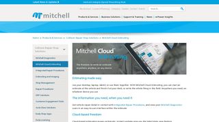 Cloud Estimating - Mitchell International