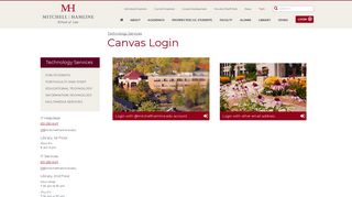 Canvas Login – Technology Services - Mitchell Hamline School of Law