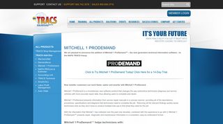 Mitchell PRODEMAND | NAPA TRACS | Free Trial