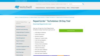 RepairCenter TechAdvisor Collision Repair Free Download :: Mitchell: