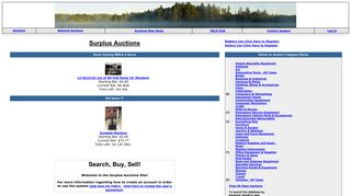 MITN Surplus Auctions