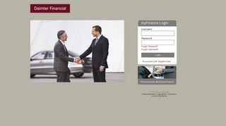 Daimler Financial Services New Zealand: Customer Online Services