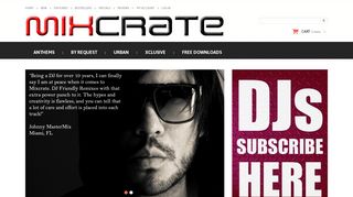 Mixcrate - DJ Remix Services