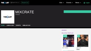 MIXCRATE | The DJ List