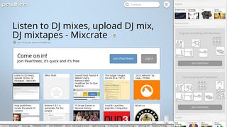 Listen to DJ mixes, upload DJ mix, DJ mixtapes - Mixcrate | Pearltrees