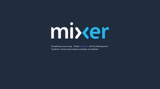 login - Mixer