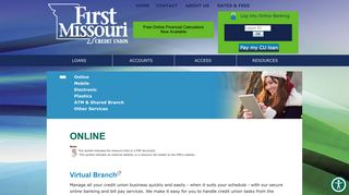 First Missouri Credit Union Online Banking Statements Applications