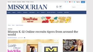 Mizzou K-12 Online recruits tigers from around the world | Higher ...