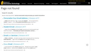 Personalize Your Student Email Address | Division of IT