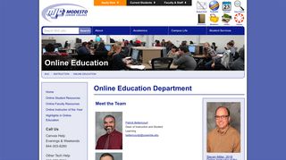 MJC - Online Education - Modesto Junior College